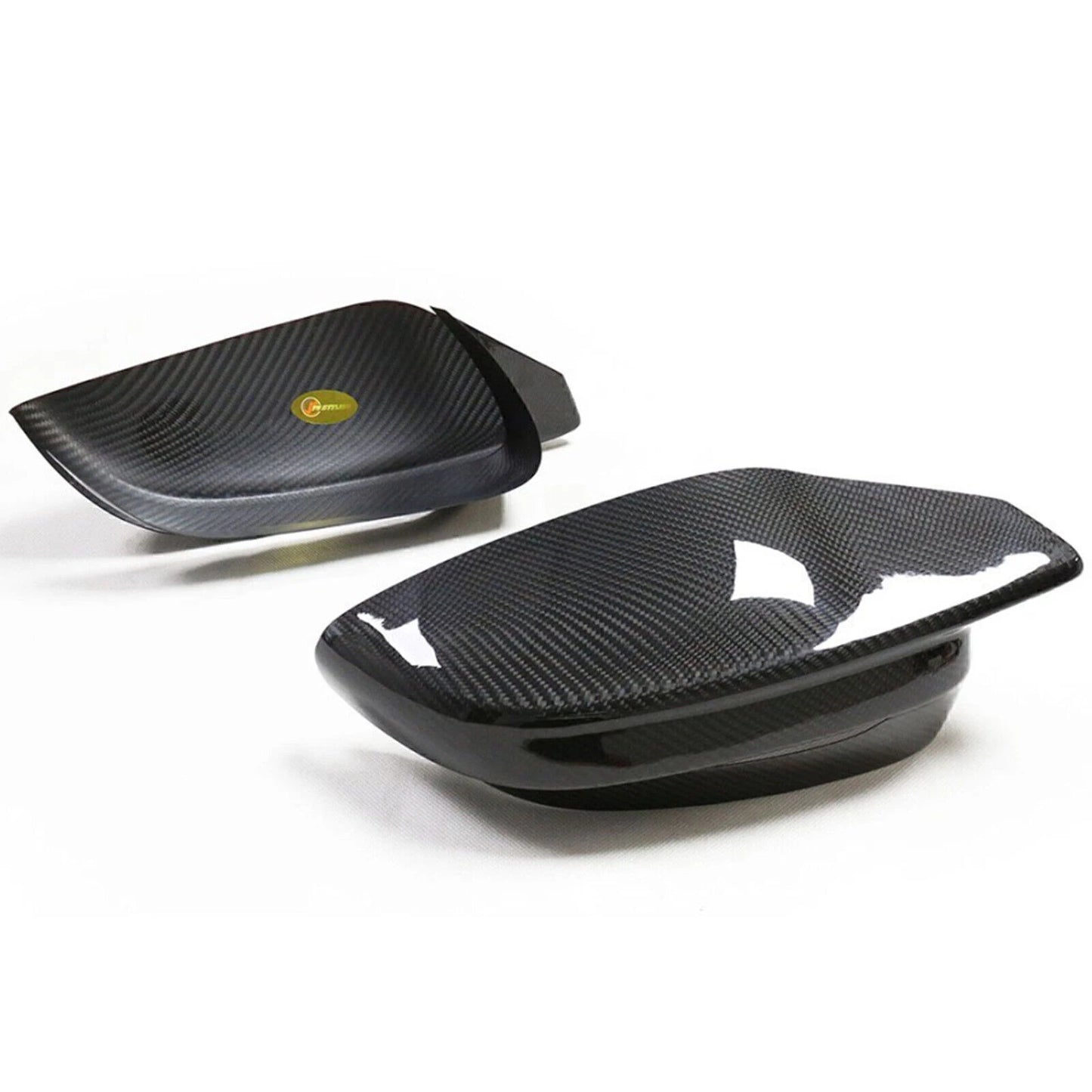 Dry Carbon Fiber Rear Side Mirror Covers for BMW M3 M4 G80 G82 G83 (2021-2023)