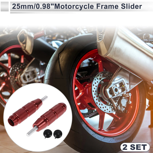 0.71" 2 x Aluminum Alloy Plastic Motorcycle Slider Frame for Motorcycle