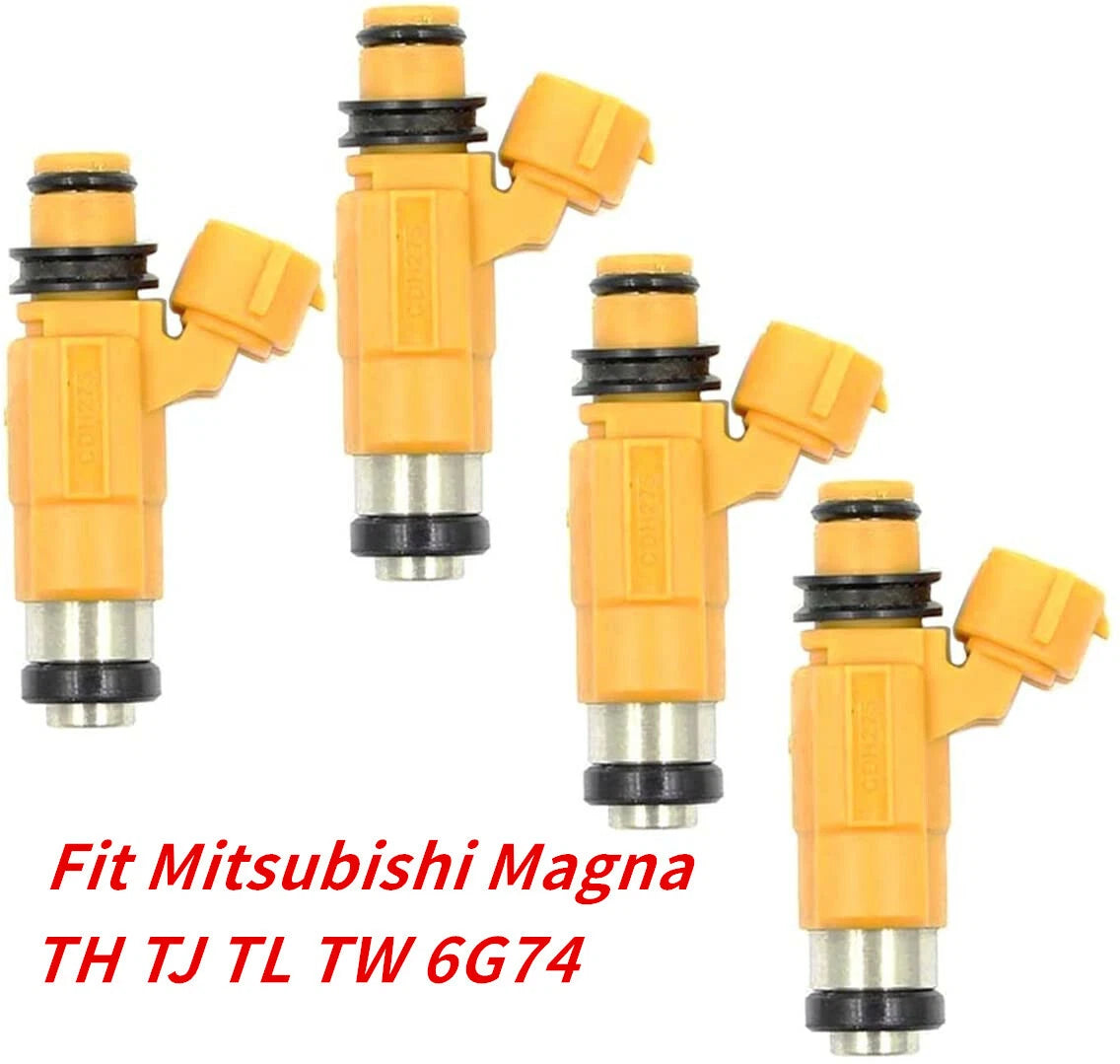 4X Fuel Injectors for Mitsubishi Magna TH/TJ/TL/TW 6G74 3.5L V6 (1996-2005)