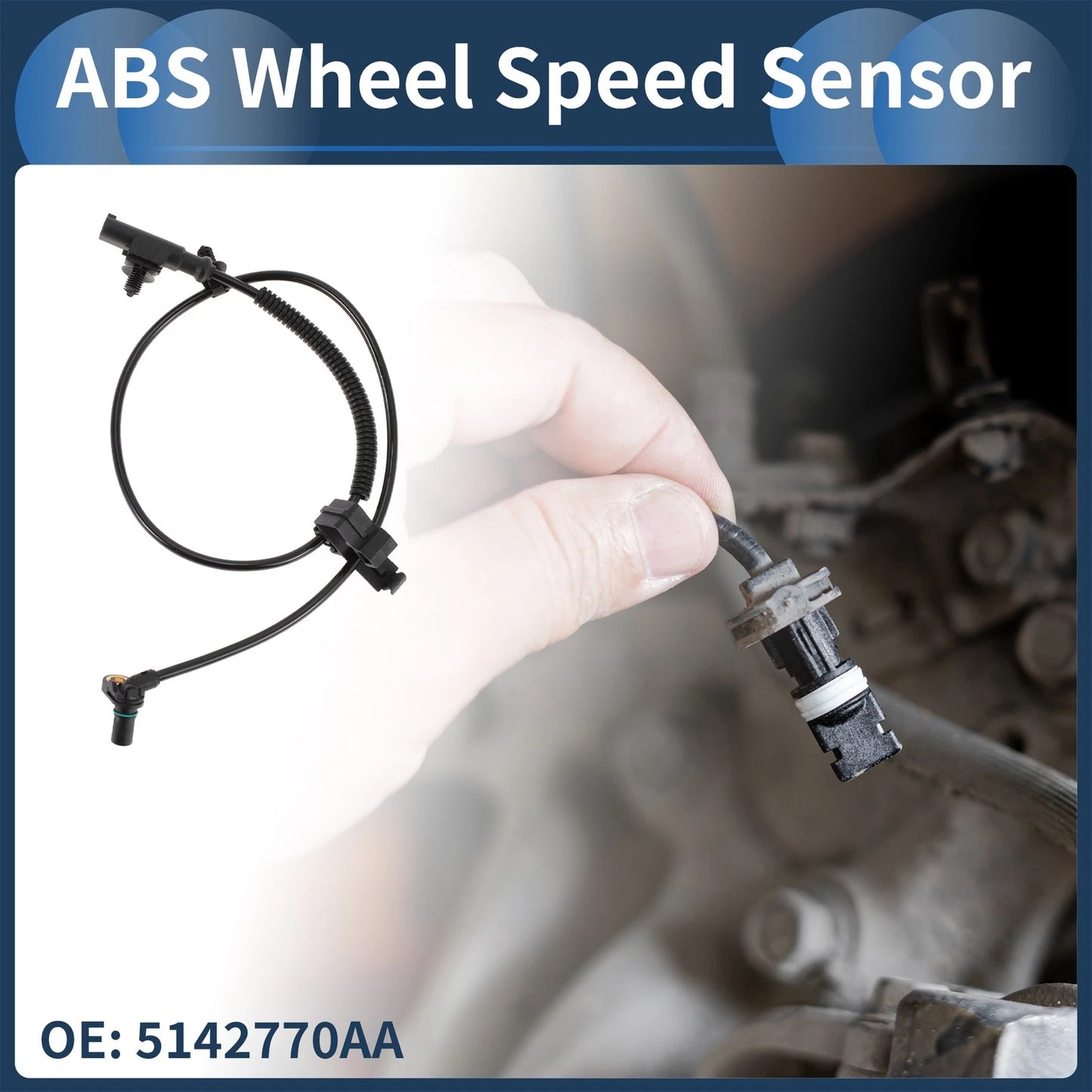 ABS Wheel Speed Sensor for Dodge Dakota (2005-2011)