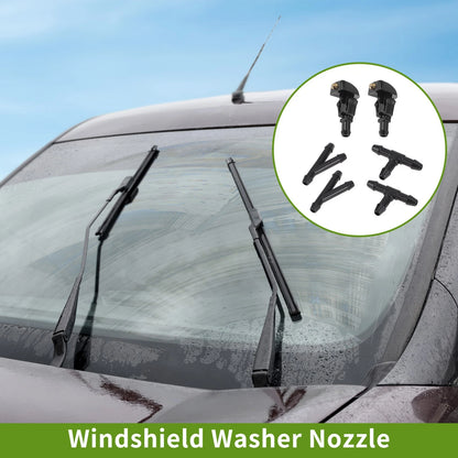 Windshield Washer Nozzle & Hose Connector for Nissan (2000-2006)
