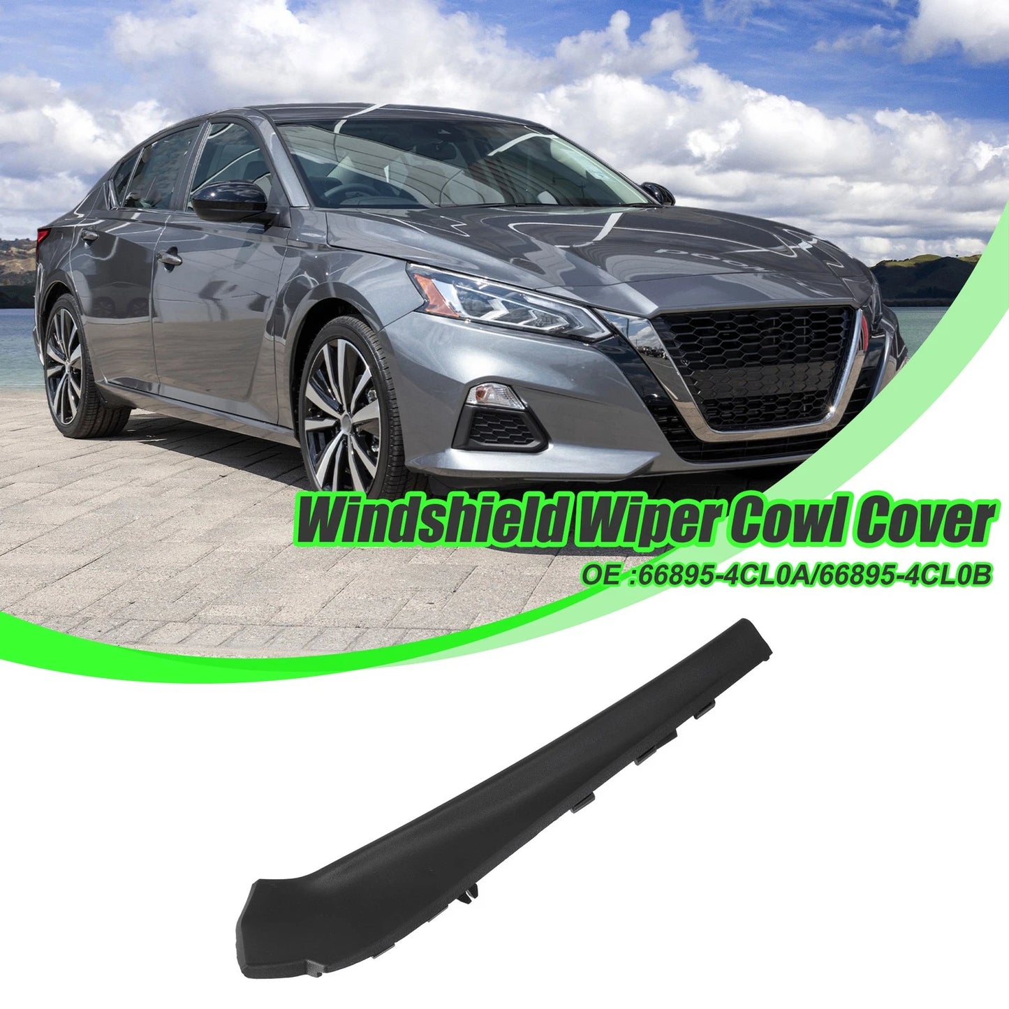 Cowl Extension Trim Cover for Nissan Rogue (2014-2020)