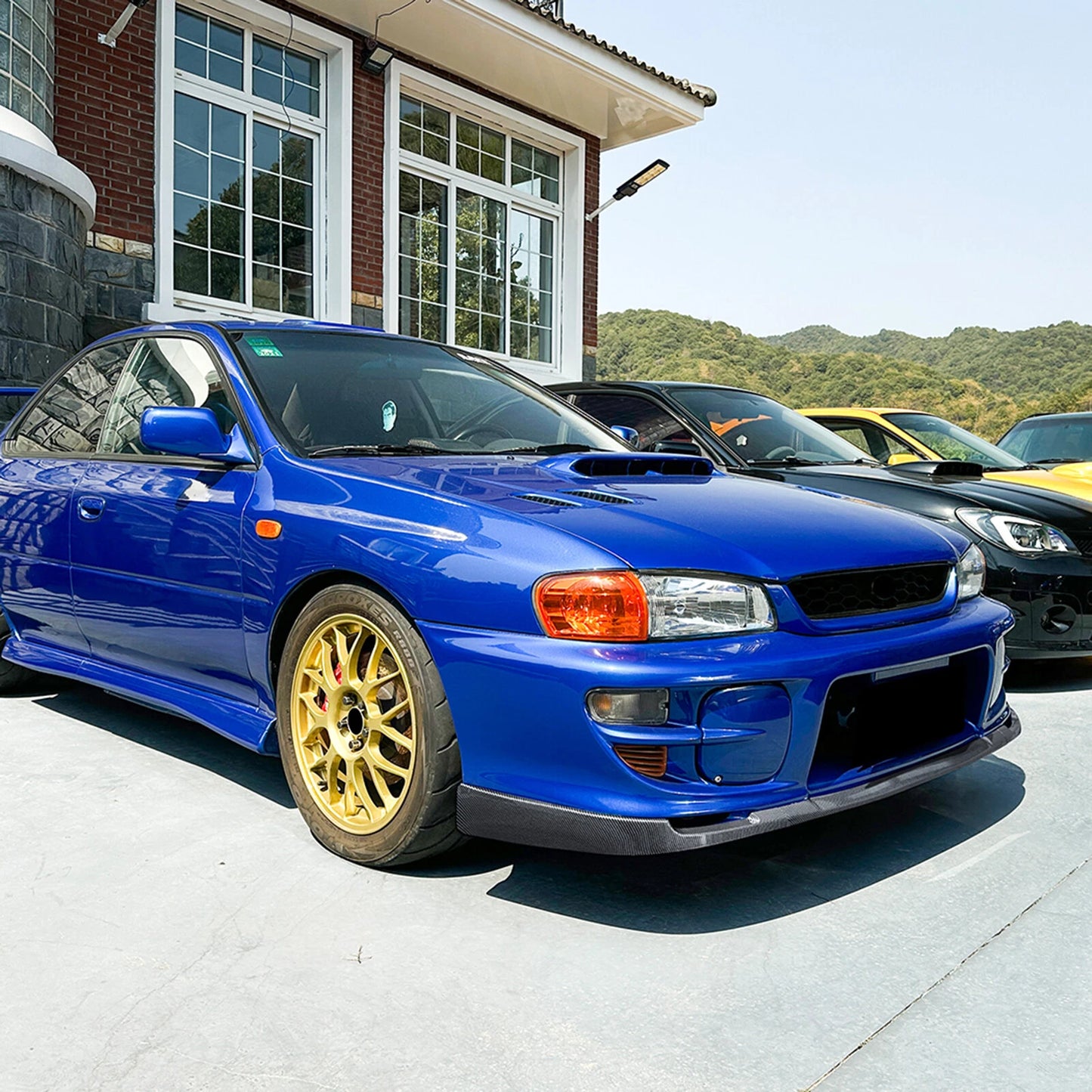 Front Lower Spoiler Lip Splitter for Subaru Impreza WRX STI (1997-2001)