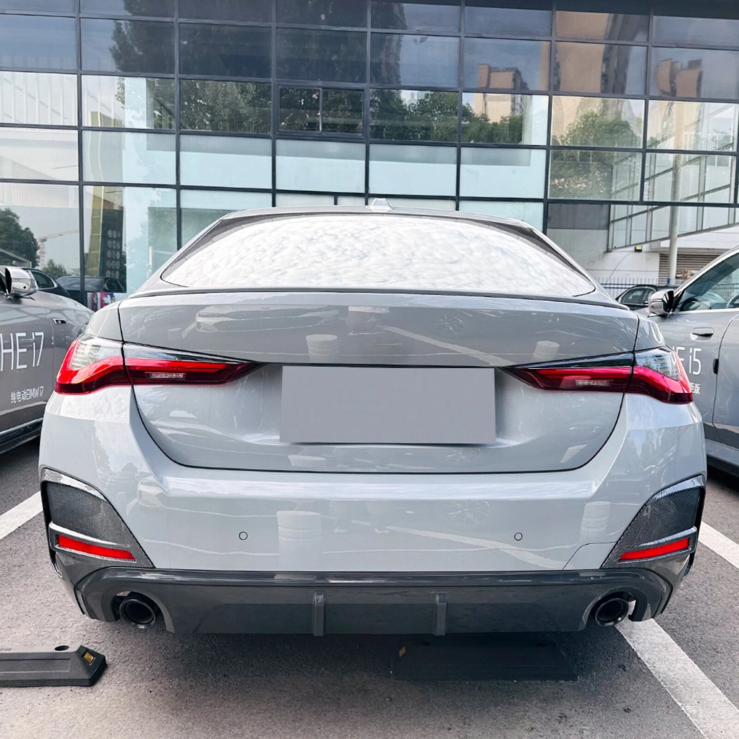 Rear Bumper Side Covers for BMW 4 Series i4 G26 M Sport (2020-2024)