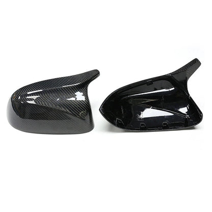 Carbon Fiber Side View Mirror Cover Fit For BMW X3 X4 X5 G01 G02 G05 2018-2020