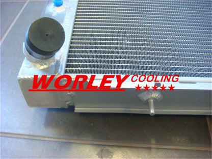 Aluminum Radiator & 2 Fans for Holden Statesman WB (1980-1985)