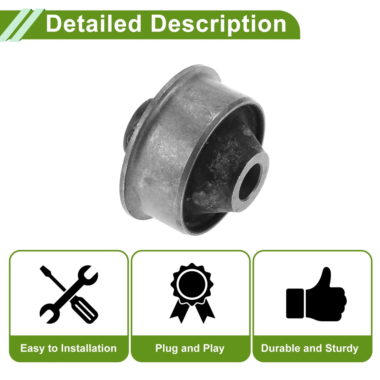 Right Control Arm Bushing for Citroen Berlingo, Peugeot Partner (1996-2023)