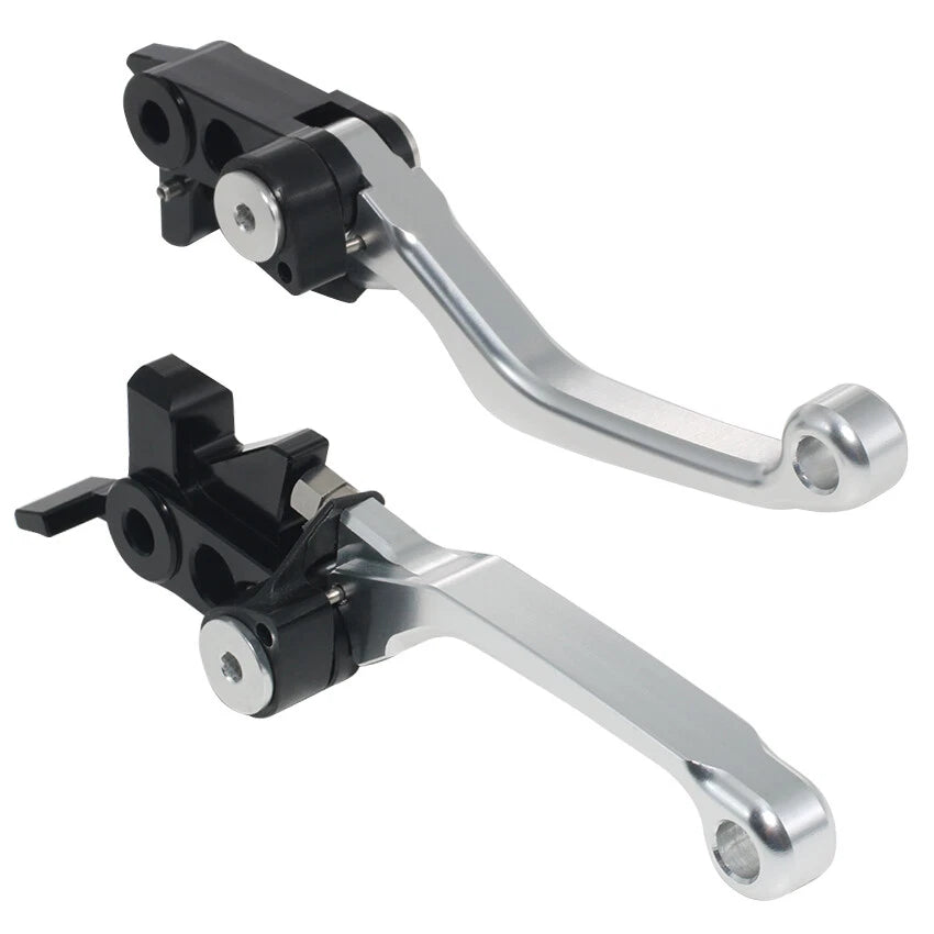 CNC Brake Clutch Levers for Kawasaki KLX140 KLX300R KLX450R KLX140L (2008-2023)
