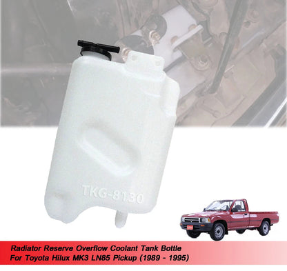 Coolant Overflow Bottle for Toyota Hilux MK3 LN85 Ute(1989-1995)
