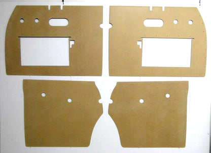 2 x Door panels for Mercedes-Benz 300 (w186) (1951–1957)