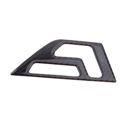 2 x Carbon Fiber Interior Door Seat Control Panel Trim for Benz W204 (2007-2013)