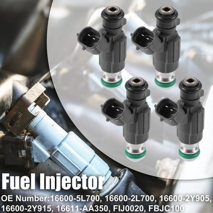 4 Pcs Fuel Injector for Nissan 350Z 3.5L (2003-2005)