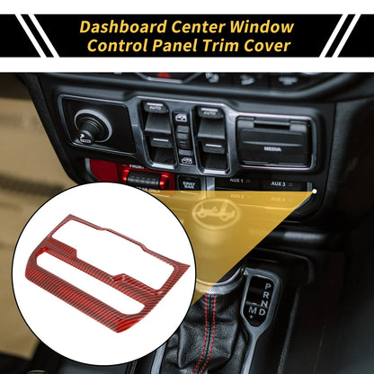 Dashboard Control Panel Cover for Jeep Wrangler (2011-2023)