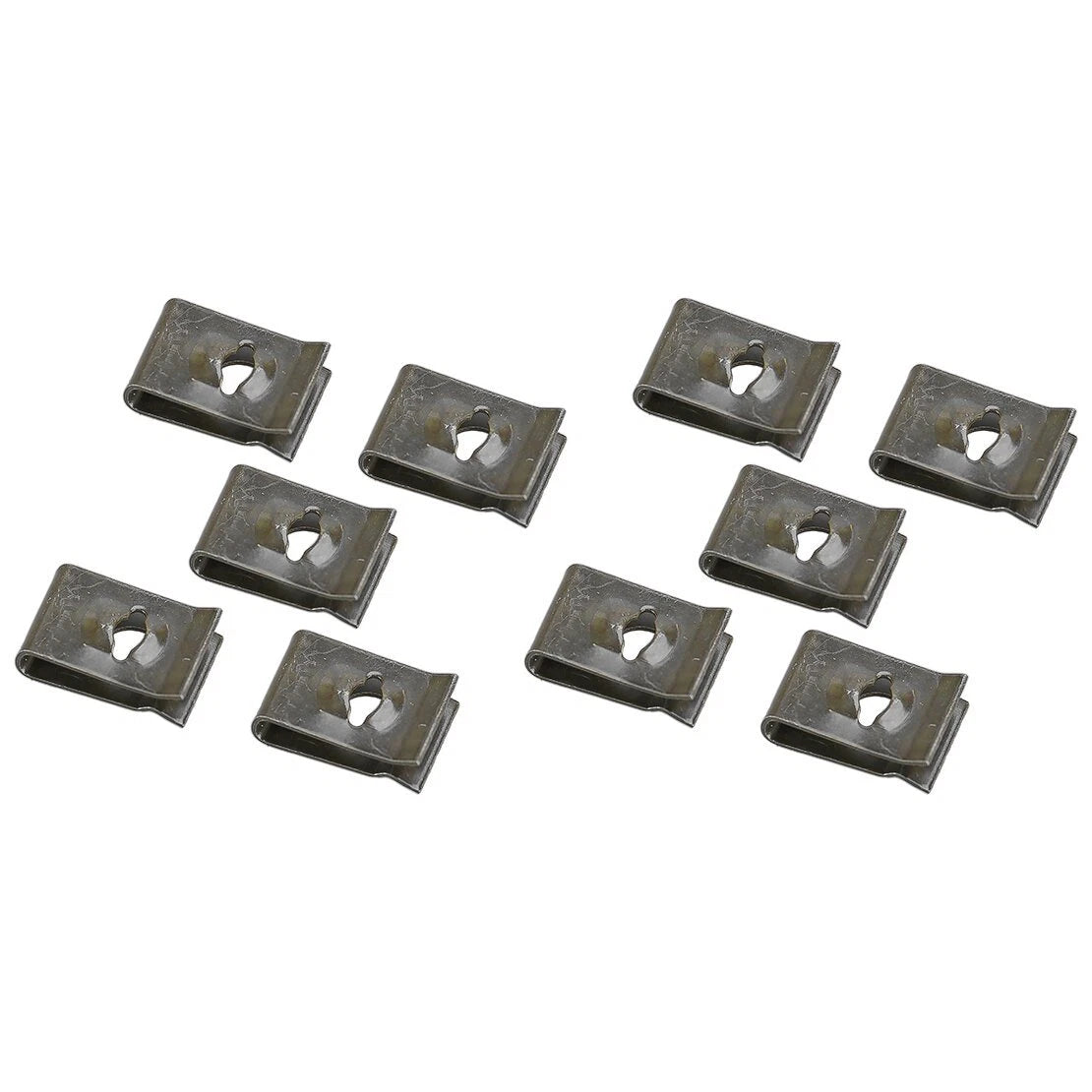 10 x Car Bumper Inner Fender Trim Panel Wheel Well U-type Nut Clips