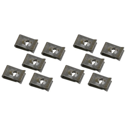 10 x Car Bumper Inner Fender Trim Panel Wheel Well U-type Nut Clips