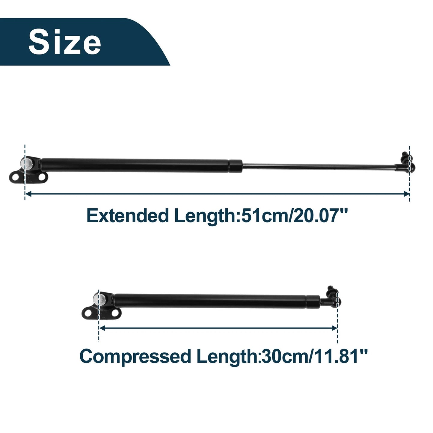 Rear Hatch Lift Supports for Toyota Land Cruiser 100 Series (1998-2007)