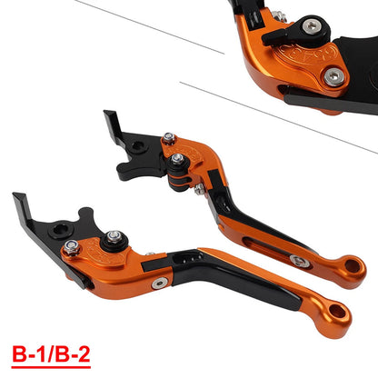 Orange Extendable Brake Clutch Levers for BMW R1200GS R1200GS ADV (2004-2013)