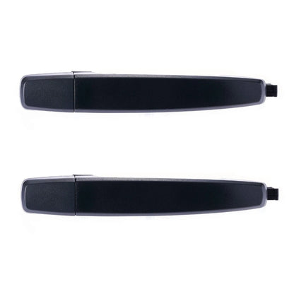 2 x Rear LH+RH Black Outer Door Handle for Holden Captiva CG (2006–2018)