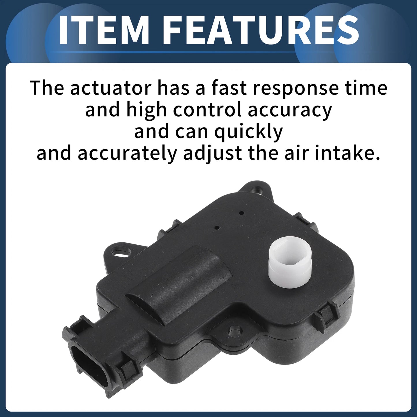 2 x No.5012710AA HVAC Heater Blend Door Control Actuator for Jeep Grand (N/A)