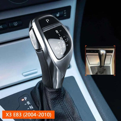 Silver Automatic LED Shift Knob Gear Shifter Fit for BMW X3 E83 2004-2010