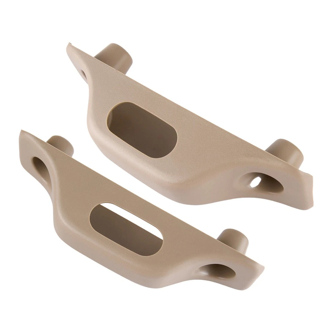2 x Beige Upper Door Striker Head Liner Roof Trim for Ford F-150 (2004-2008)
