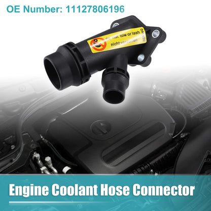 Engine Coolant Hose Connector for BMW E38 E39 E46 E65 E66 E67 (1995-2006)