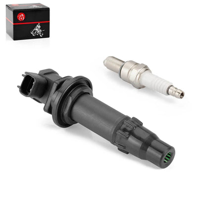 Ignition Coil & Spark Plug for Kawasaki KX 250F 2006-2010