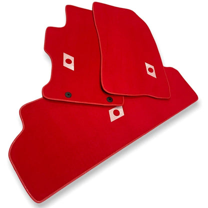 Floor Mats for HONDA with Japan Flag Emblem Tailored Carpets (All Models)