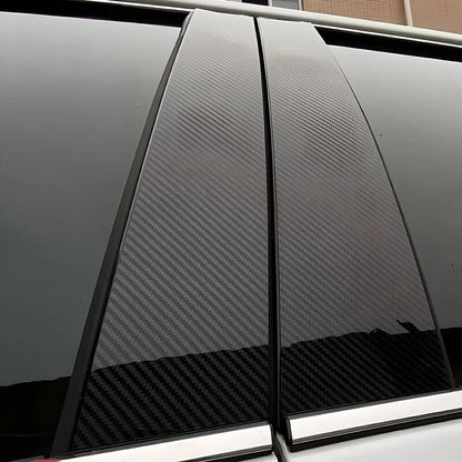 Carbon Black Window Door Trim Covers for Dodge Charger (2011-2021)