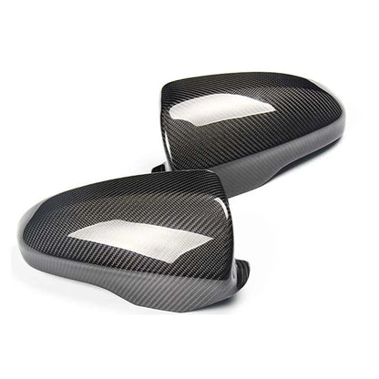 Carbon Fiber Add-on Side Mirror Cover Caps for BMW M6 F06 F12 F13 2012-2019