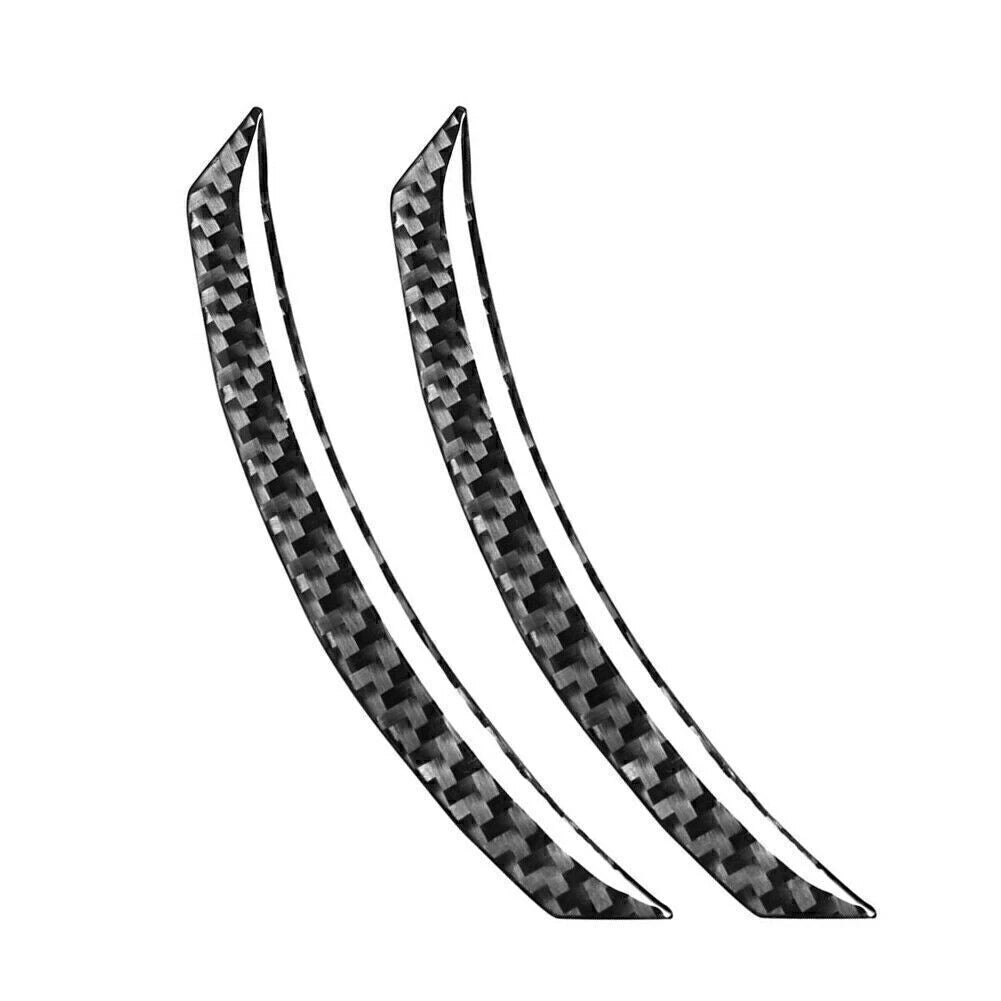 2 x Carbon Fiber Interior Door Air Condition Frame Trim for Nissan 350Z (2003-09)