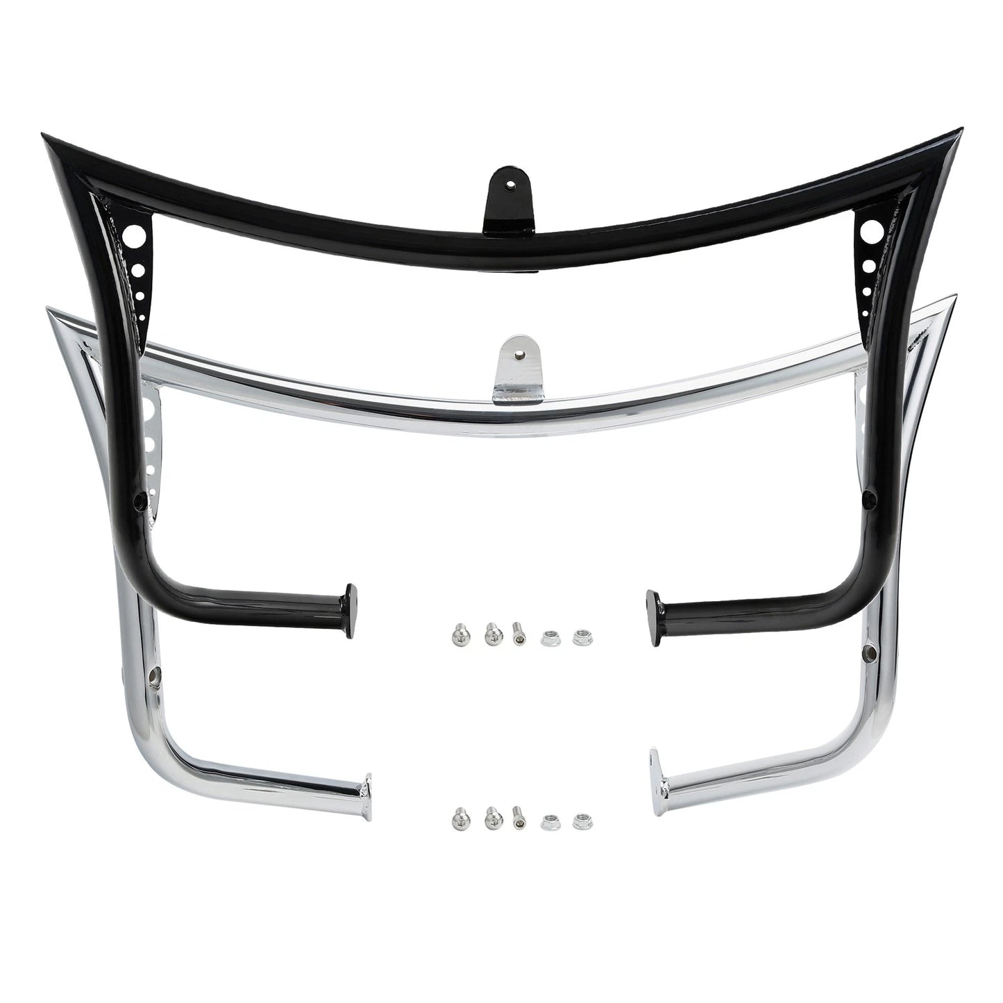 Engine Guard Crash Bar for Harley Road Electra Glide (1997-2008) Black/Chrome