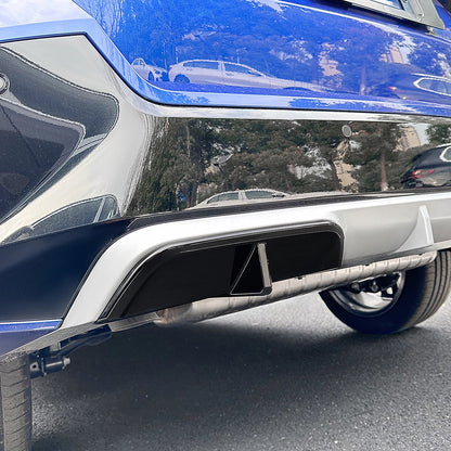 2 x Gloss Black Rear Bumper Side Covers for BMW X1 U11 U12 M Sport (2023-2024)