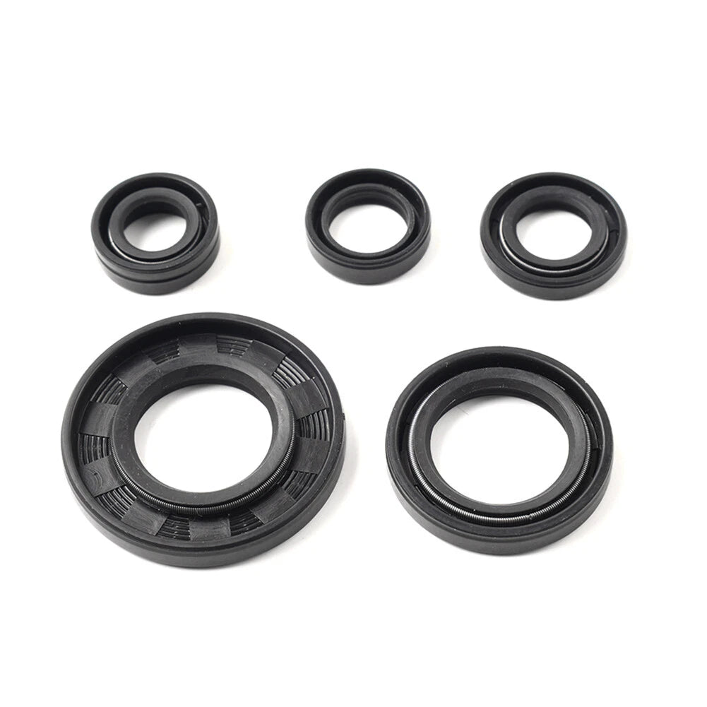 5 x Motorcycle Engine Gear Shaft Oil Seals for Yamaha YBR125 (2005-2016)