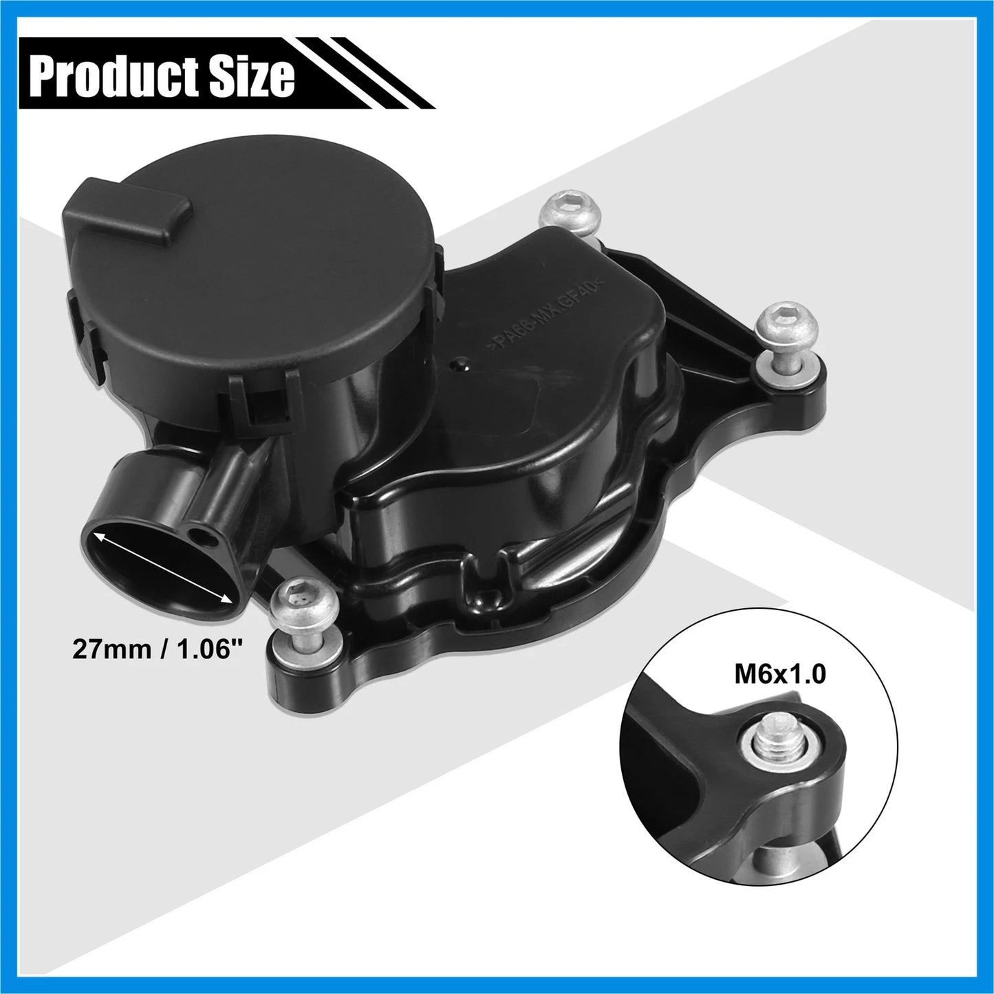 Crankcase Breather Vent Valve for BMW E92 E90 E83 335d X3 X5 X6 (2008–2010)