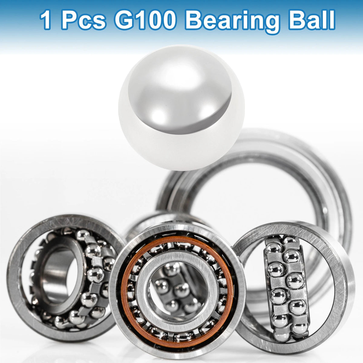 Bearing Ball / 41mm / Steel G100 Precision Ball Silver Tone for G100
