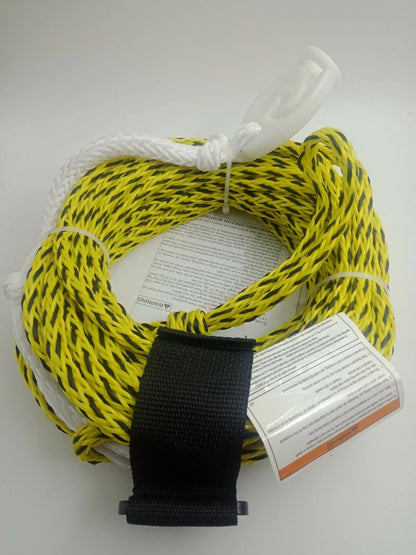 Inflatable Tube Tow Rope 15m Durable Floating Rope for 2 Person Use