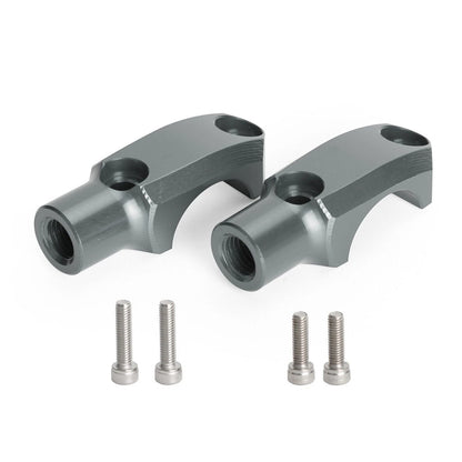 2 x Clamp Block Mounting Brake Master Cylinder for Ducati E