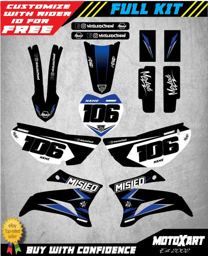 Yamaha TTR 125 Sticker Kit CLUB Style Decals (2008-2020)