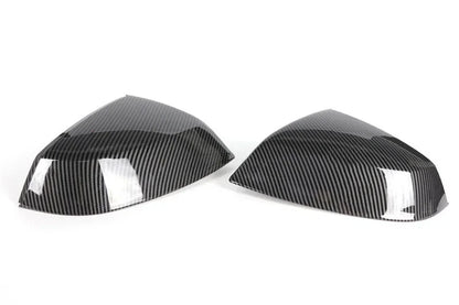 Carbon Style Side Wing Mirror Cap Covers for Audi Q5 (2018–2024)