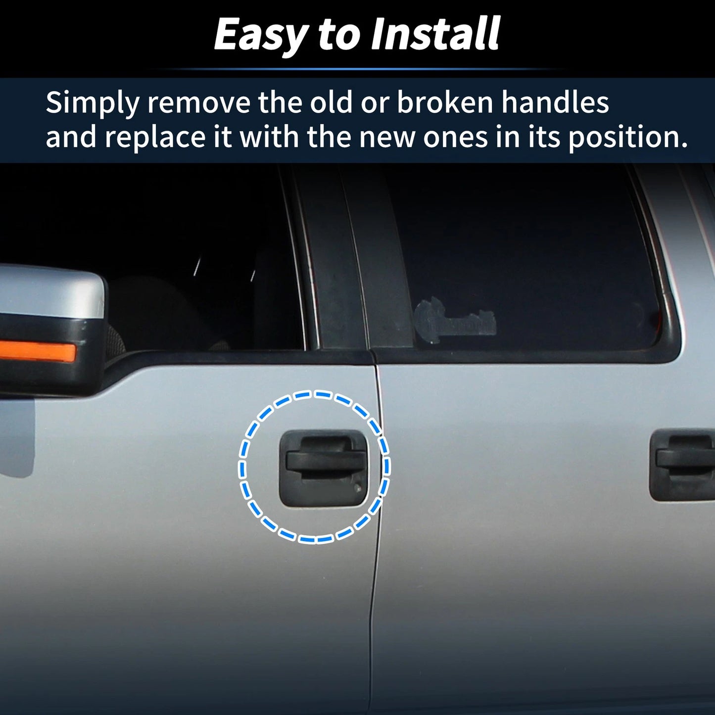 Front Left Door Handle for Ford F150 Lobo (2004-2006)