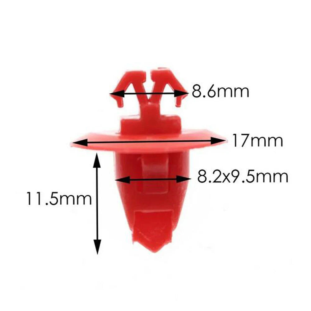 50 Pcs Fender Flare Moulding Retainer Clips for Toyota Land Cruiser (2008-2021)