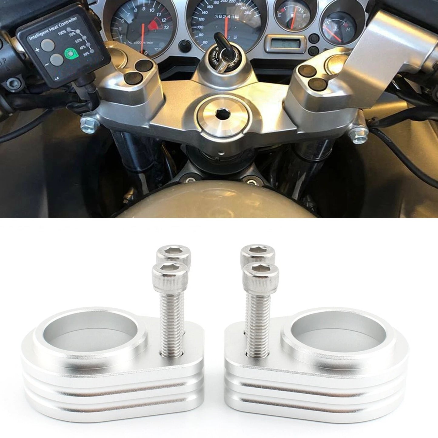 19.5mm Handlebar Riser Spacer for Kawasaki ZZR1200 (2002-2005)