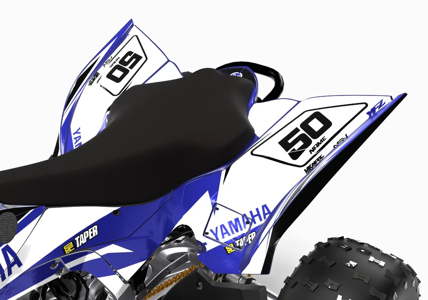 YFZ 50 Graphics Decals for Yamaha YFZ50 (2004-2023)