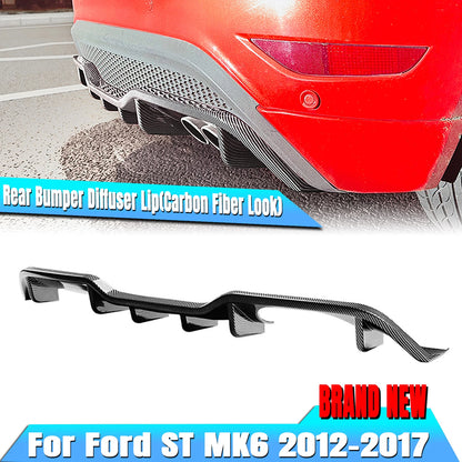 Rear Bumper Diffuser Lip for Ford Fiesta ST MK6 (2012-2017)