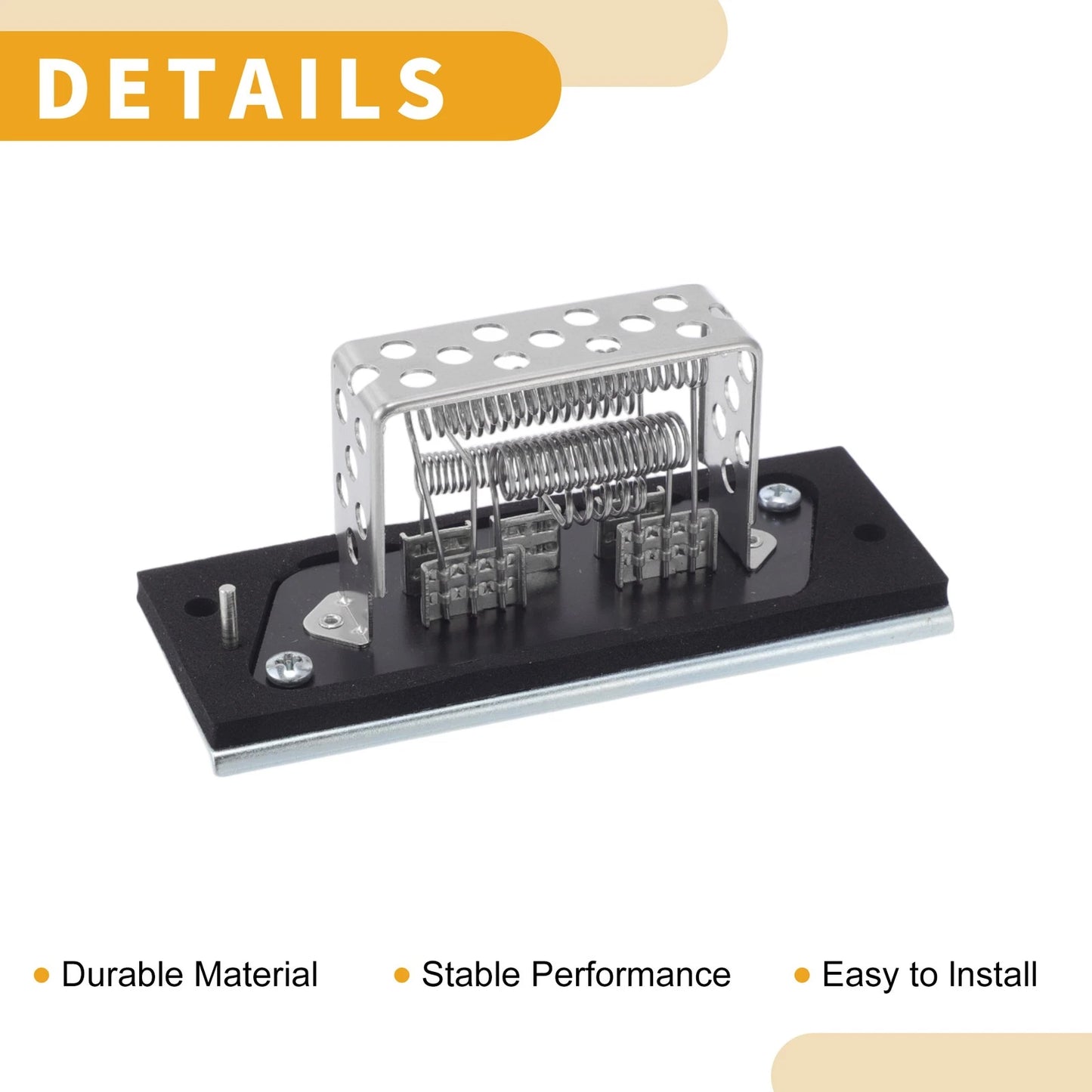 1 x Blower Motor Resistor for RU477 Plastic/Metal 1 Pcs