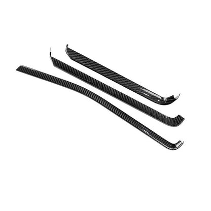 Carbon Fiber Console Dashboard Panel Cover Trim Strip for Corvette C8 2020-2022