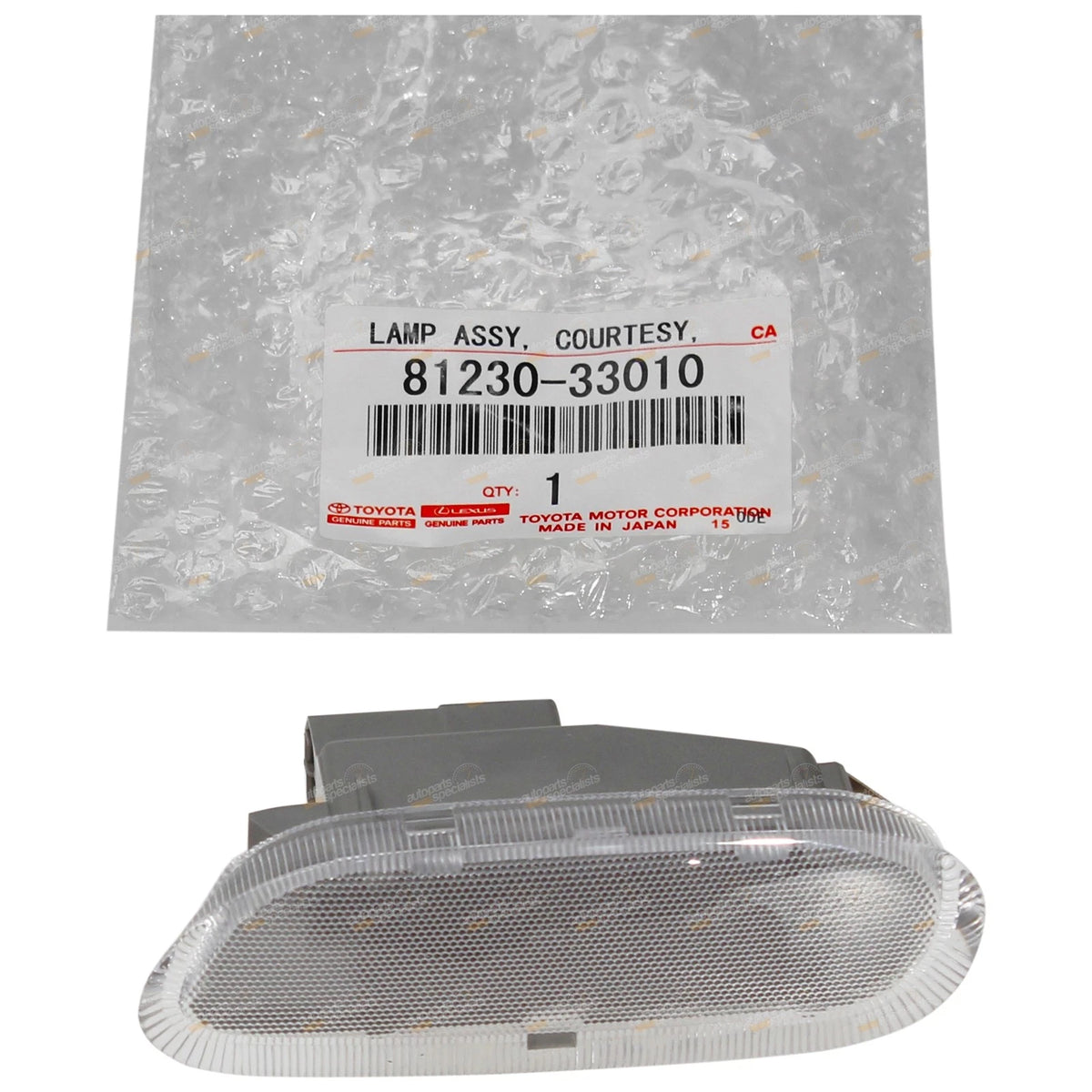 Courtesy Door Light RH for Landcruiser HZJ100 UZJ100 (1998–2007)