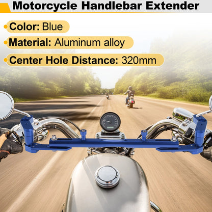 Balance Handle Bar Extender Bracket 320 mm Center Hole for Motorcycle