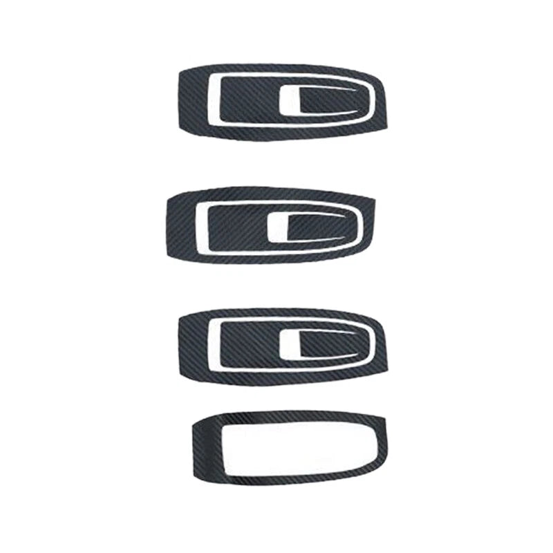 4 x Window Lift Switch Panel Cover Trim for Subaru Outback (2020-2022)